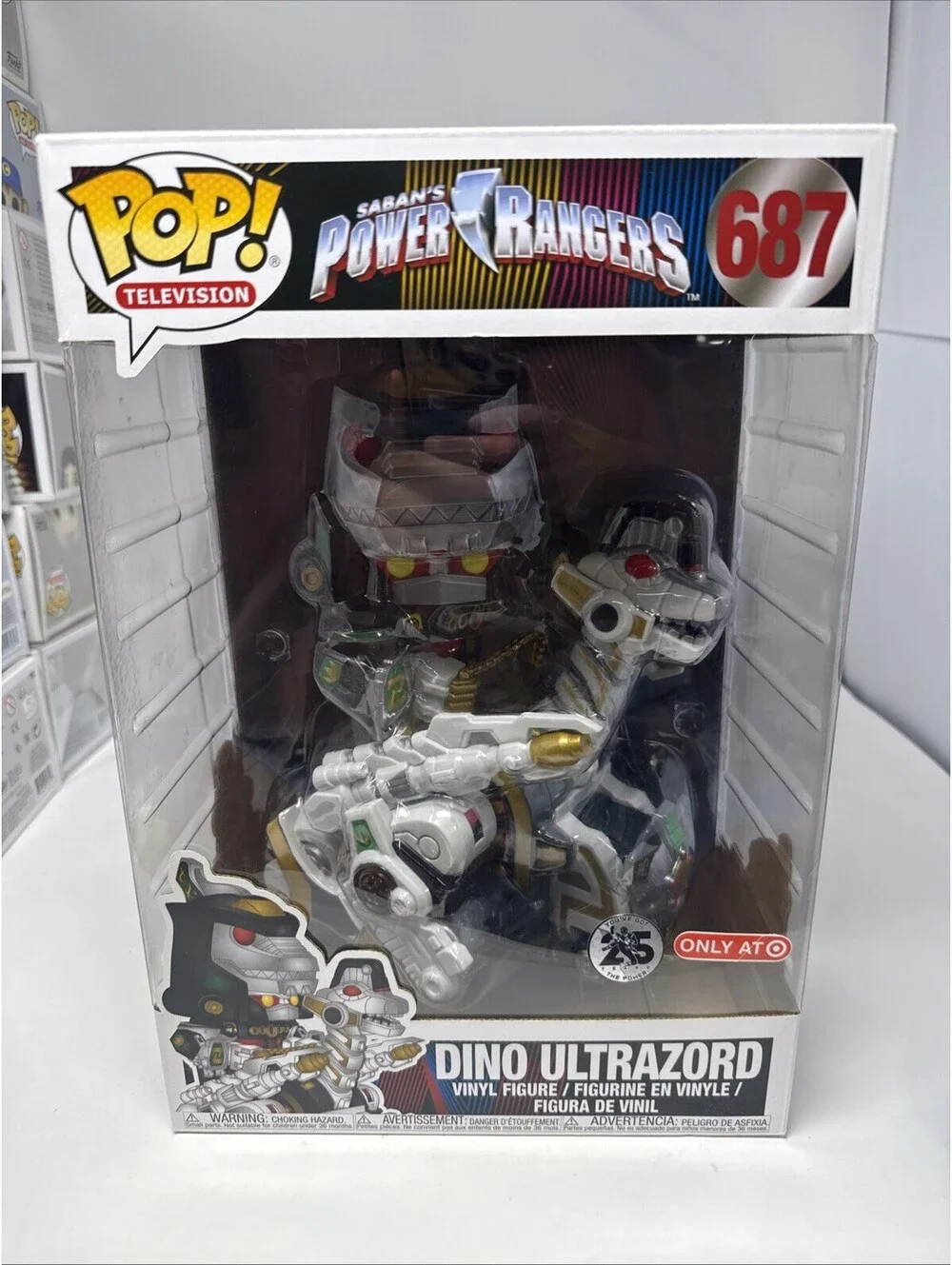 Funko POP! Television Power Rangers Ultrazord #687 Target Exclusive NOT MINT